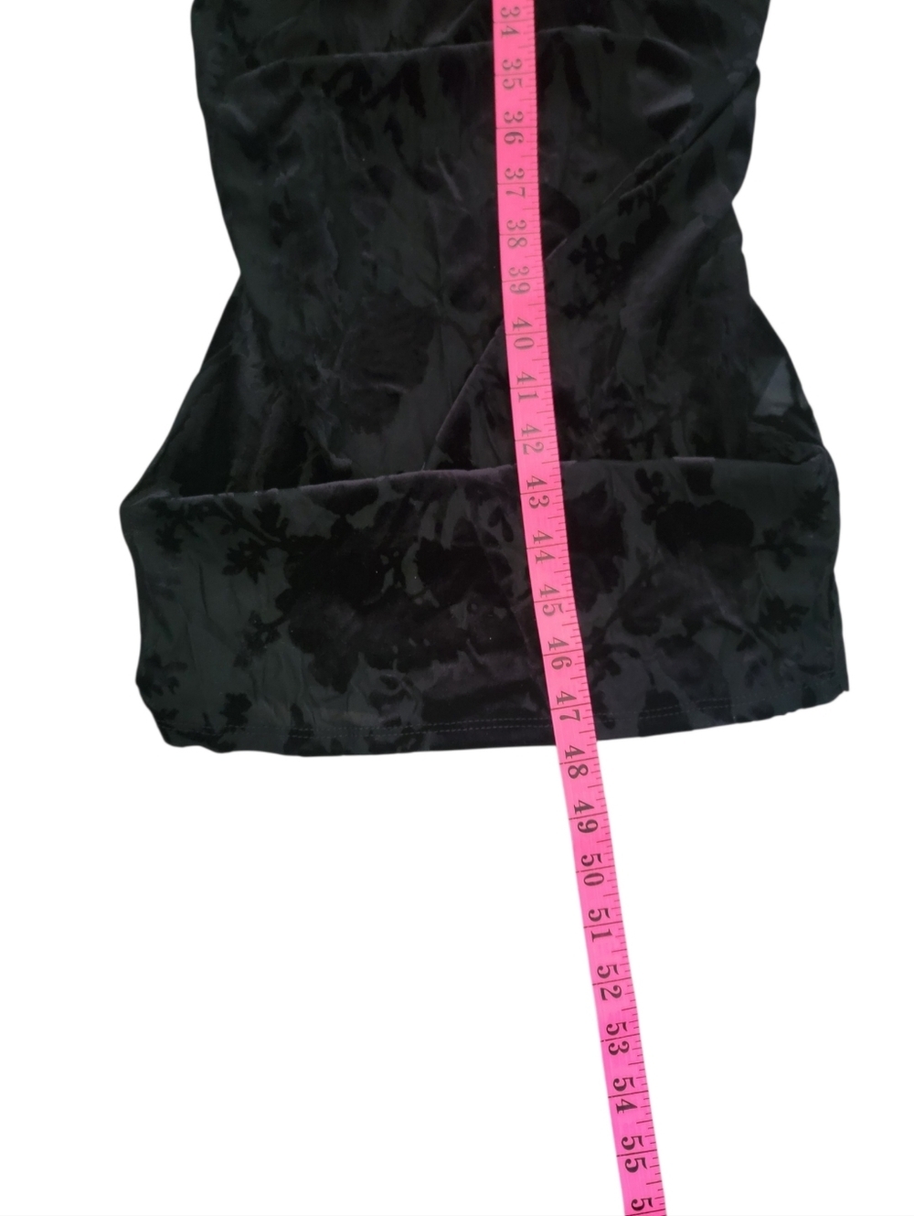 Black Mesh Open back Midi Dress - Picture 8 of 14